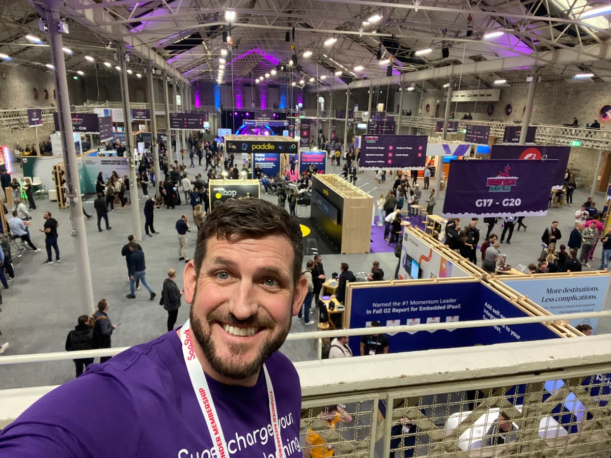 SaaStock 2023 review image by Simon Ritchie