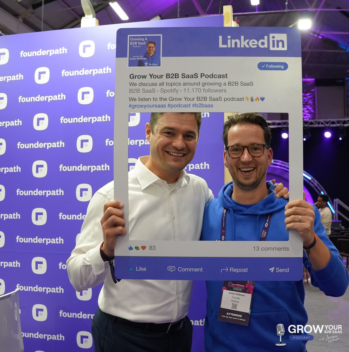 SaaStock 2023 review image by Joran Hofman