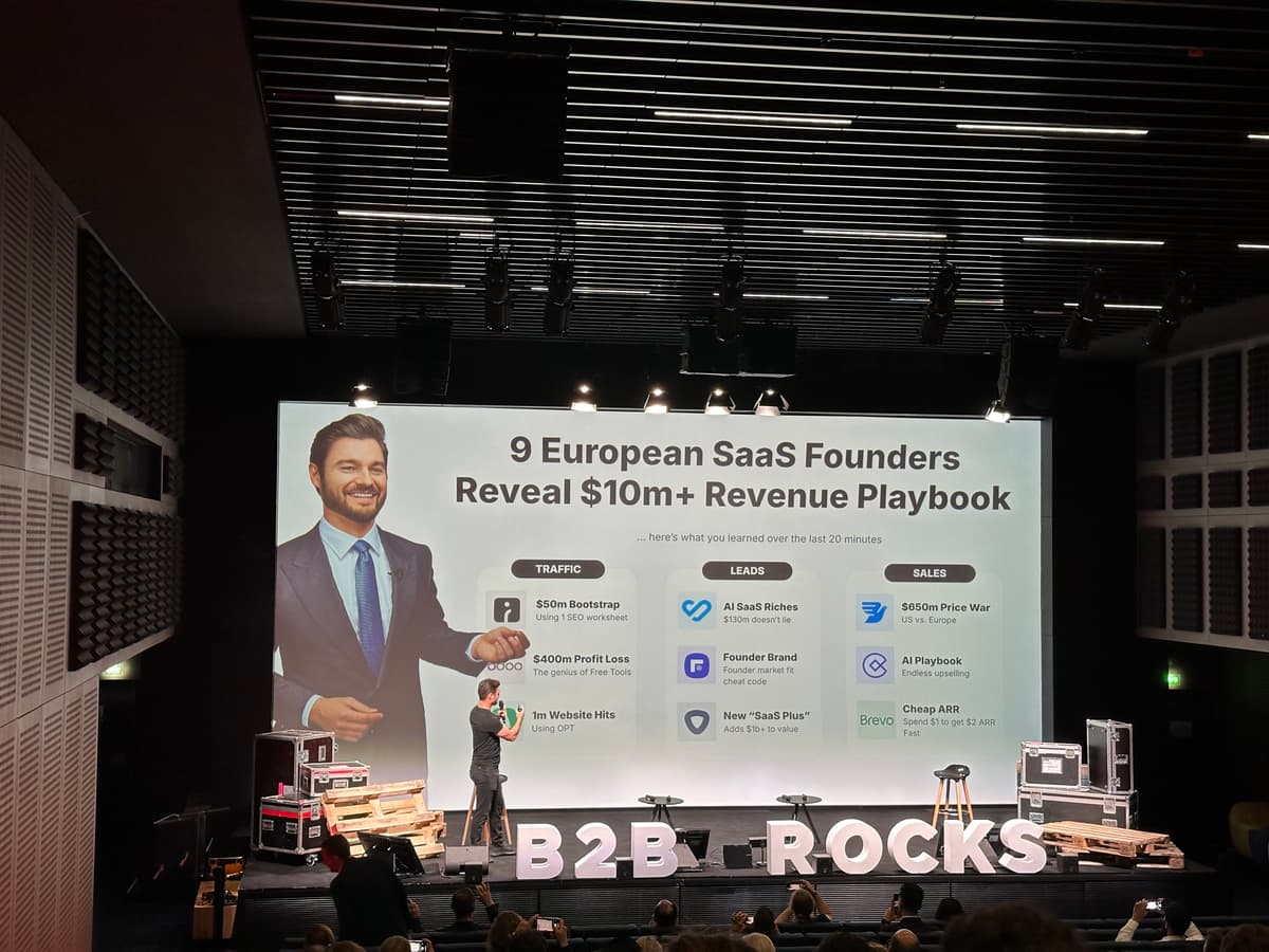 B2B Rocks 2024 review image by Julie Petignat