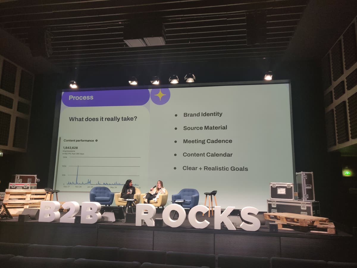 B2B Rocks 2024 review image by Brigitte  de Sousa