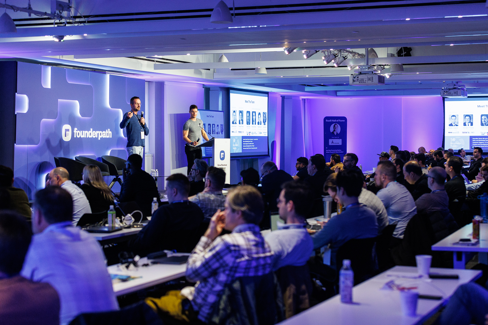 Interactive presentation at a Founderpath CEO summit